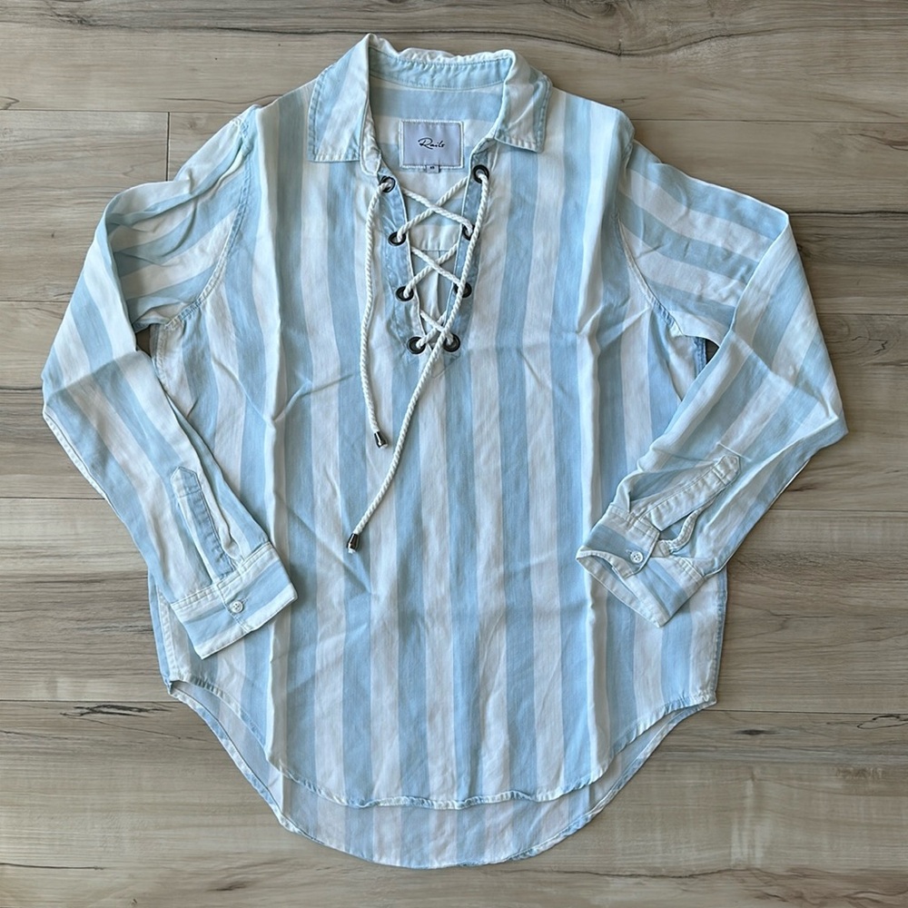 Rails Uli Lace Up Blouse - image 1